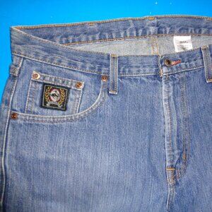 Mens Cinch Up Black Label Jeans size 34 x 32